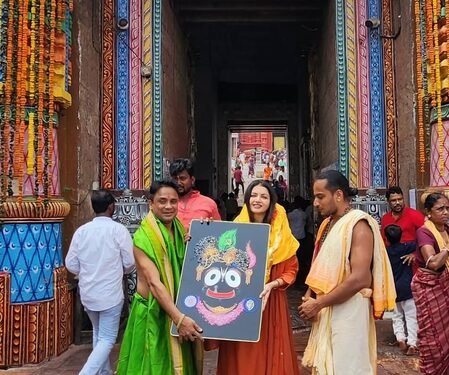 Bhagyashree shares glimpses from her Jagannath Puri visit