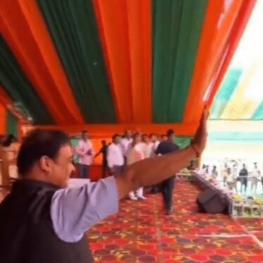 Assam CM takes swipe at Congress during Panchayat poll campaign