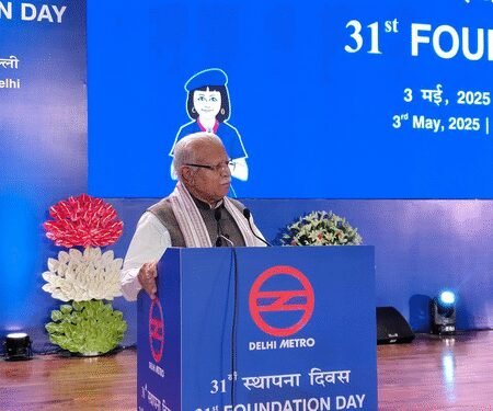 Adding cargo compartments to metro trains will boost business efficiency: Manohar Lal