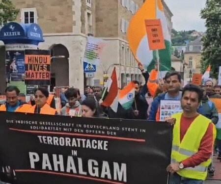 People across globe continue to stage protests against Pahalgam terror attack