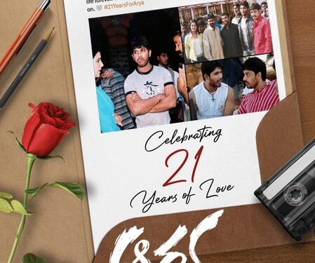 ‘Arya’ was the beginning of a journey that changed my life forever, says Allu Arjun