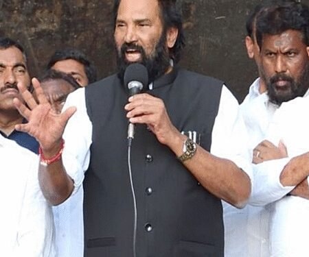 T’gana minister Uttam Kumar Reddy says ready to return to combat