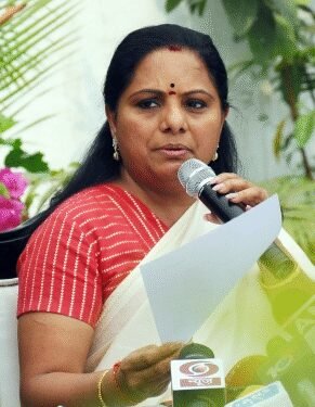 Telangana govt plans to mortgage 1.75 lakh acres, claims BRS leader Kavitha