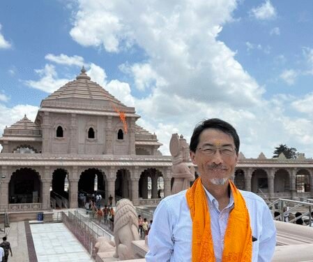 Japanese Ambassador visits Ayodhya, offers prayers at Ram Janmabhoomi temple