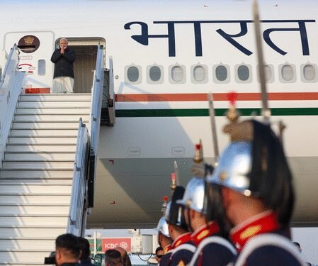 PM Modi emplanes for Brazil to attend BRICS Summit, concludes ‘productive’ Argentina visit