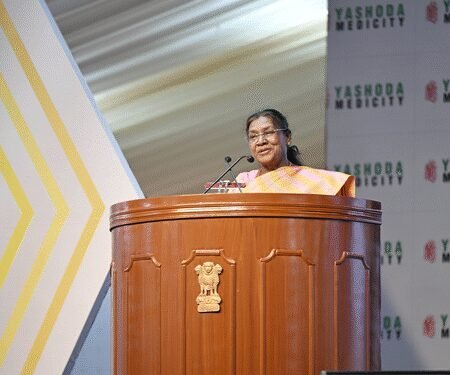 Strengthening healthcare is key to building a healthy and developed India: President Murmu