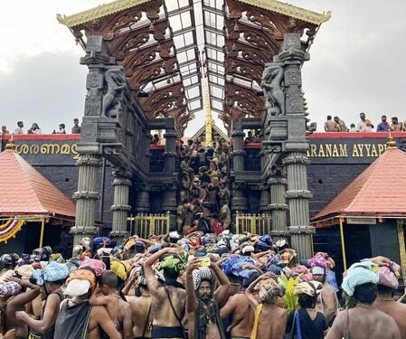 Sabarimala temple opens today with strict curbs; over 22 lakh bookings