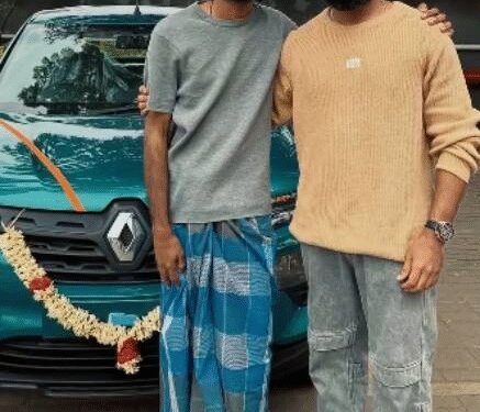 Actor-director Pradeep Ranganathan gifts director Ramesh Narayanasamy brand new car