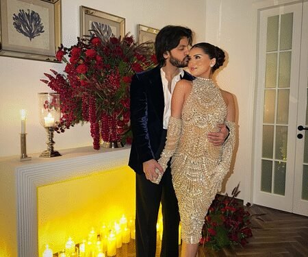 Veer Pahariya plants a kiss on birthday girl Tara Sutaria’s cheeks, says “Happy Birthday my whole heart”