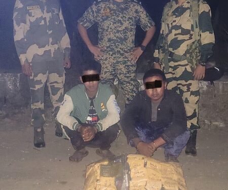 BSF, Mizoram Excise Dept seize meth tablets worth Rs 26 crore; two Myanmar nationals arrested