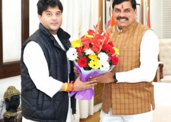 Jyotiradtya Scindia praises CM Mohan Yadav, says MP setting new benchmark in governance
