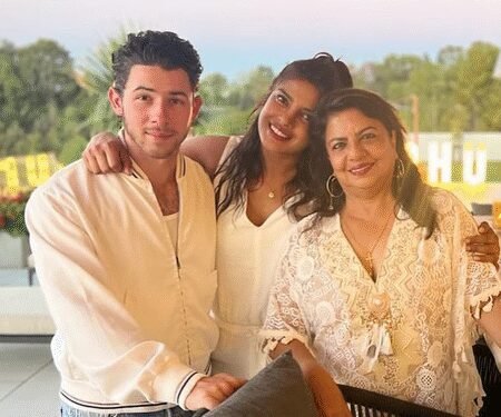 Priyanka Chopra’s mother Madhu Chopra wishes daughter and SIL Nick Jonas on their 7th wedding anniversary