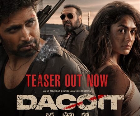 Action-packed teaser of Adivi Sesh, Mrunal Thakur-starrer ‘Dacoit’ released