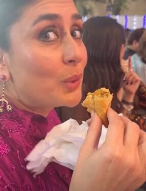 Kareena Kapoor goes ‘samosa crazy’ at her children’s annual function, Karan Johar shares video