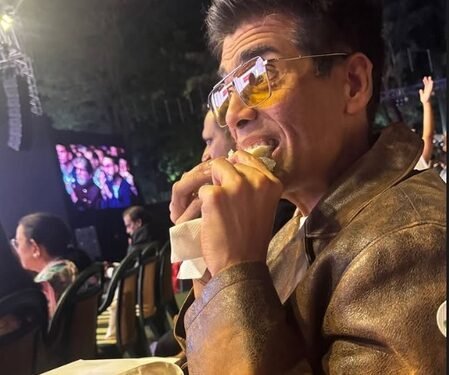 Kareena Kapoor says ‘He eats too’ after being caught binging on samosa by Karan Johar