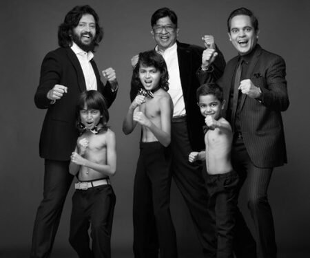 Riteish Deshmukh pens b’day wish for father-in-law: Thank you for inspiring me