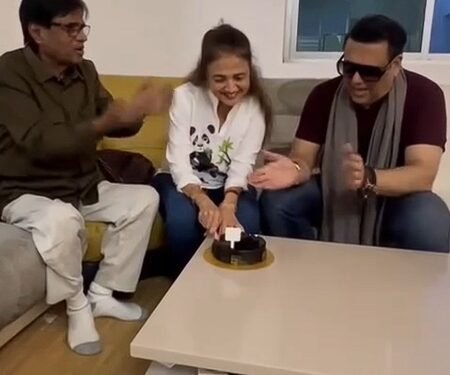 Govinda brings back his 90s charm as he celebrates sister Kaamini Khanna’s birthday