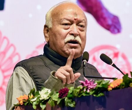 BJP backs RSS chief’s ‘Hindu Rashtra’ remarks, Oppn says Constitution run’s country