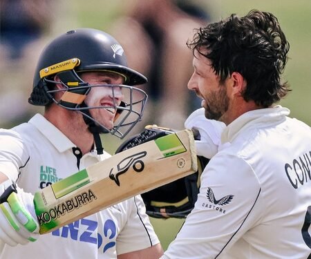3rd Test: Conway, Latham set 462-run target for West Indies on Day 4
