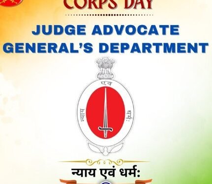 Indian Army’s Judge Advocate General’s (JAG) Department celebrates its Corps Day