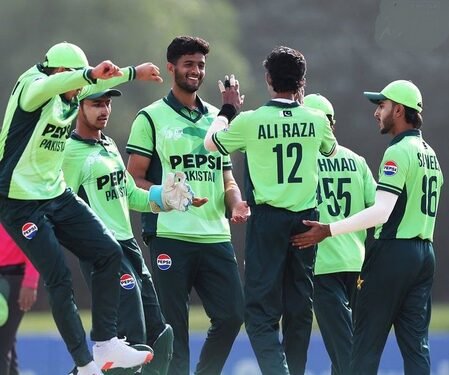 U19 Asia Cup: Minhas hits blistering 172 as Pakistan win title after beating India by 191 runs