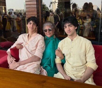 Hrithik Roshan’s mother Pinkie calls herself ‘proud dadi’