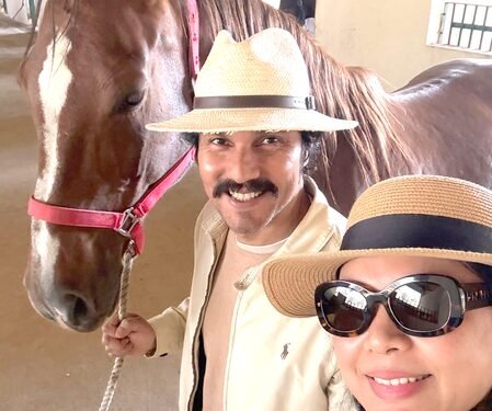 Randeep Hooda, wife Lin Laishram ring in Christmas surrounded by nature