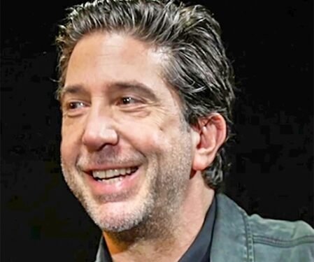David Schwimmer holding hands with Eliana Jolkovsky on recent date