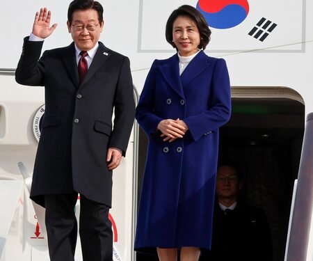South Korean President Lee arrives in Beijing for summit talks with Xi
