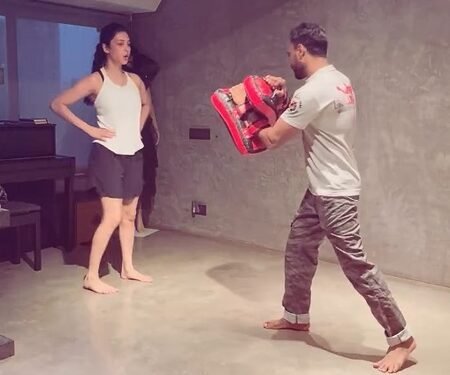 Shruti Haasan inspires with her post break workout: ‘Focus, fight, find’