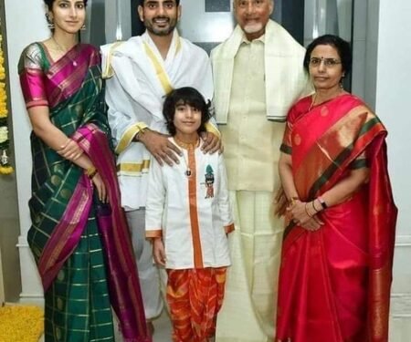 CM Chandrababu Naidu participates in Sankranti celebrations in native village