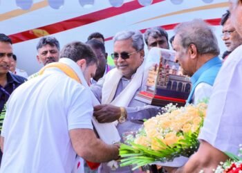 Rahul Gandhi arrives in Karnataka’s Mysuru, CM Siddaramaiah says no political agenda
