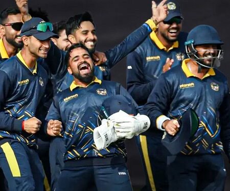 Vijay Hazare Trophy: Punjab, Vidarbha outclass MP and Delhi to reach semifinals