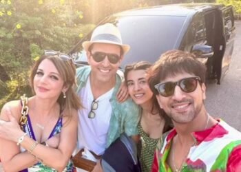 Sussanne Khan wishes ex husband Hrithik Roshan and HF Saba Azad ‘endless love & best of life’