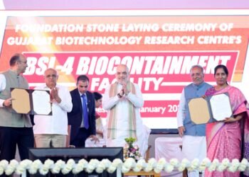 HM Shah lays foundation stone for India’s first state-run BSL-4 lab in Gandhinagar
