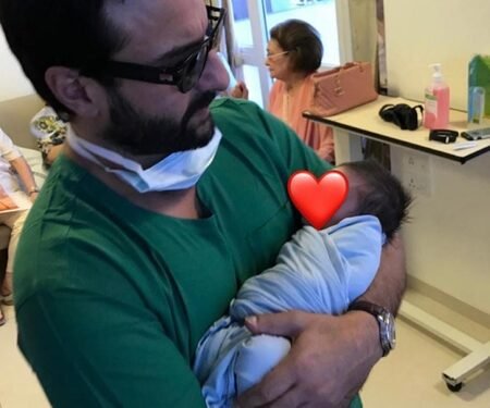 Kareena Kapoor shares throwback photo of Saif Ali Khan cradling newborn Taimur in hospital room