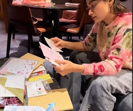 Rashmika Mandanna bombarded with letters & gifts during her visit to Japan