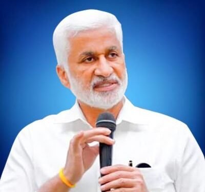 Ex-MP Vijayasai Reddy appears before ED in liquor case