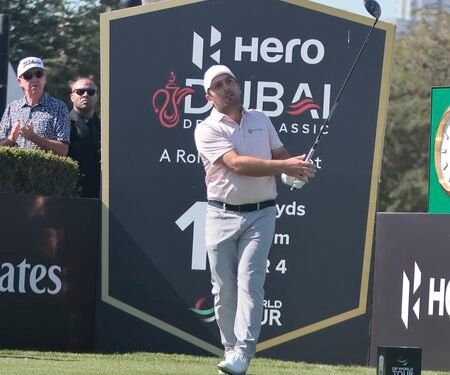 Golf: Tough start for Indians in windy conditions as Italian Molinari takes lead in Dubai Desert Classic