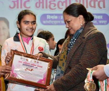 Women need to work harder than men to succeed in politics: Vasundhara Raje