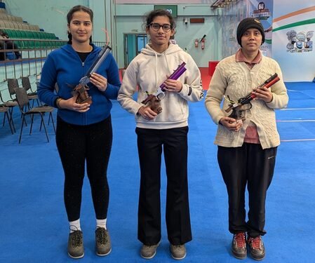 Sainyam, Gaurav win 10m Air Pistol Trial 2 finals