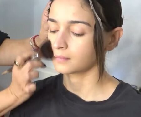 Alia Bhatt captures all the chaos behind achieving her latest high-glam avatar