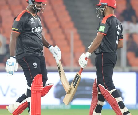 T20 WC: Farooq, Jawad come in as unchanged Canada elect to bat against UAE