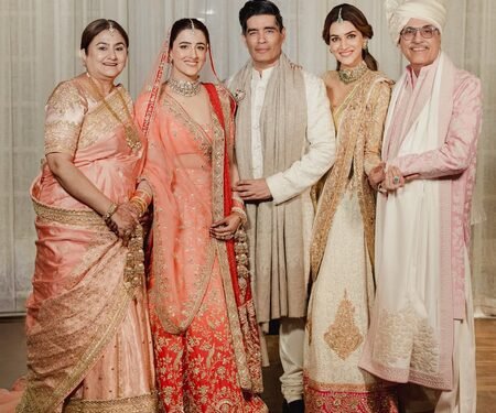 Kriti Sanon’s special thanks to Manish Malhotra: ‘Happiness on everyone’s faces says it all’