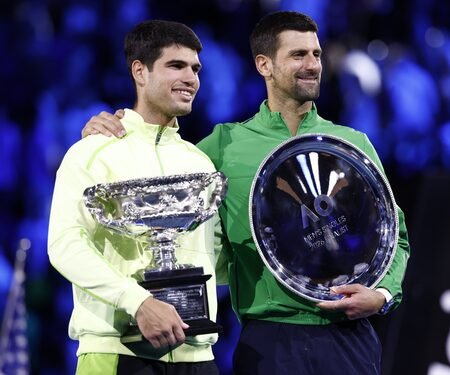Aus Open: Alcaraz ends Djokovic’s perfect finals record to win first Australian Open title in Melbourne