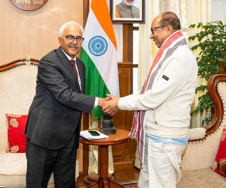 Yumnam Khemchand Singh sworn in as Manipur Chief Minister, two Dy CMs, two ministers take oath