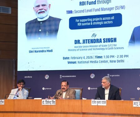 Jitendra Singh unveils 1st open call under RDI Fund for high-risk tech commercialisation
