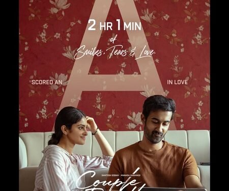 Santosh Soban, Manasa Varanasi-starrer ‘Couple Friendly’ cleared for release with ‘A’ certificate