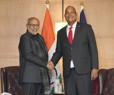 VP Radhakrishnan calls on Seychelles President, discusses key aspects of bilateral partnership