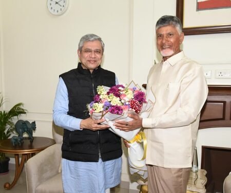 CM Chandrababu Naidu seeks new railway lines for Andhra Pradesh